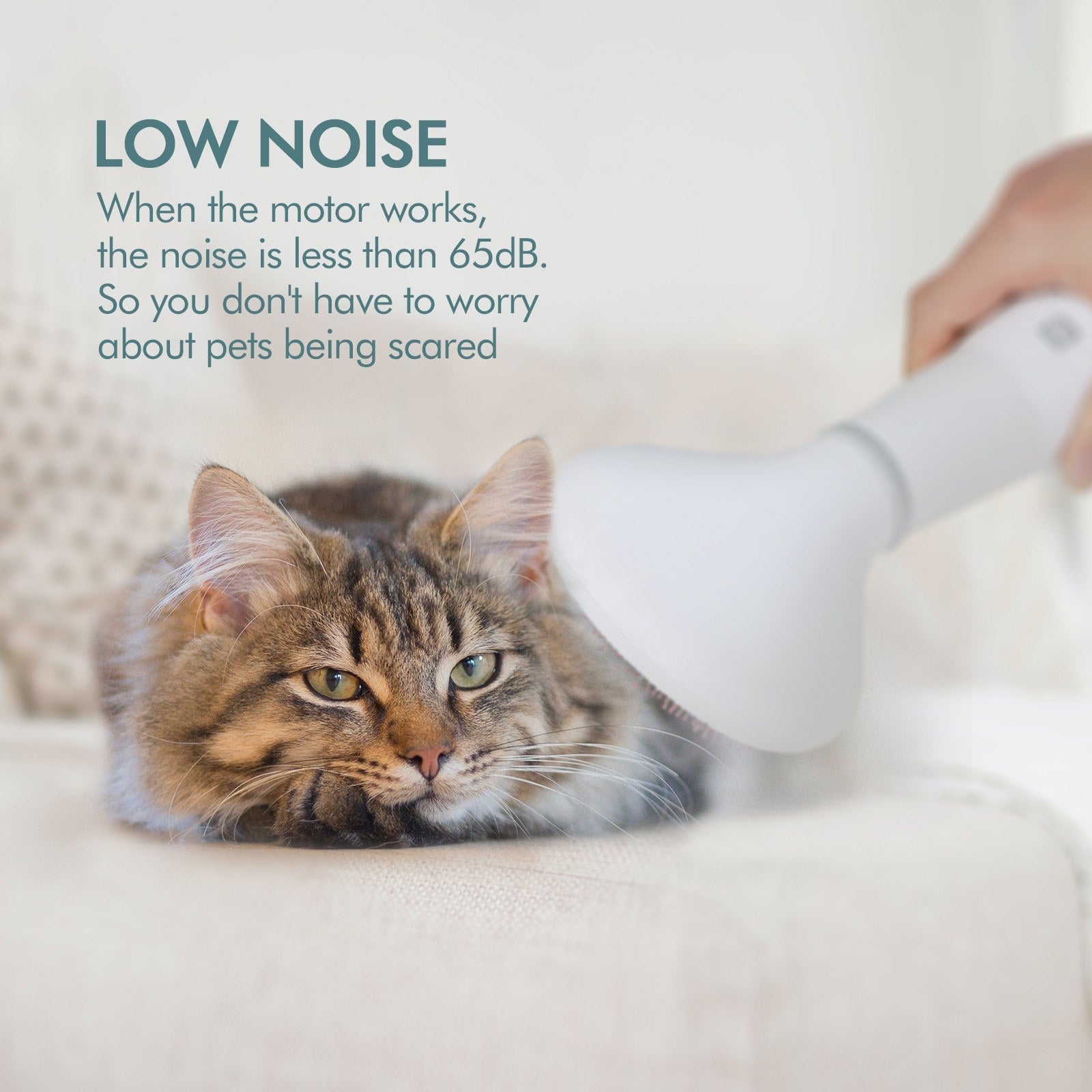 Pelspleieføner med slicker-børste